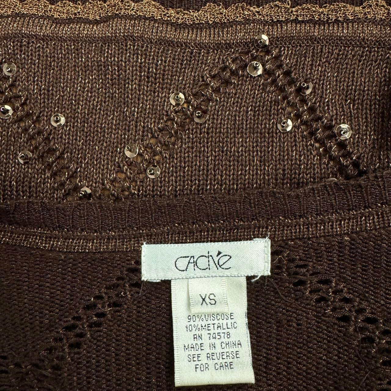 Caché Embellished Knit Bolero (XS)
