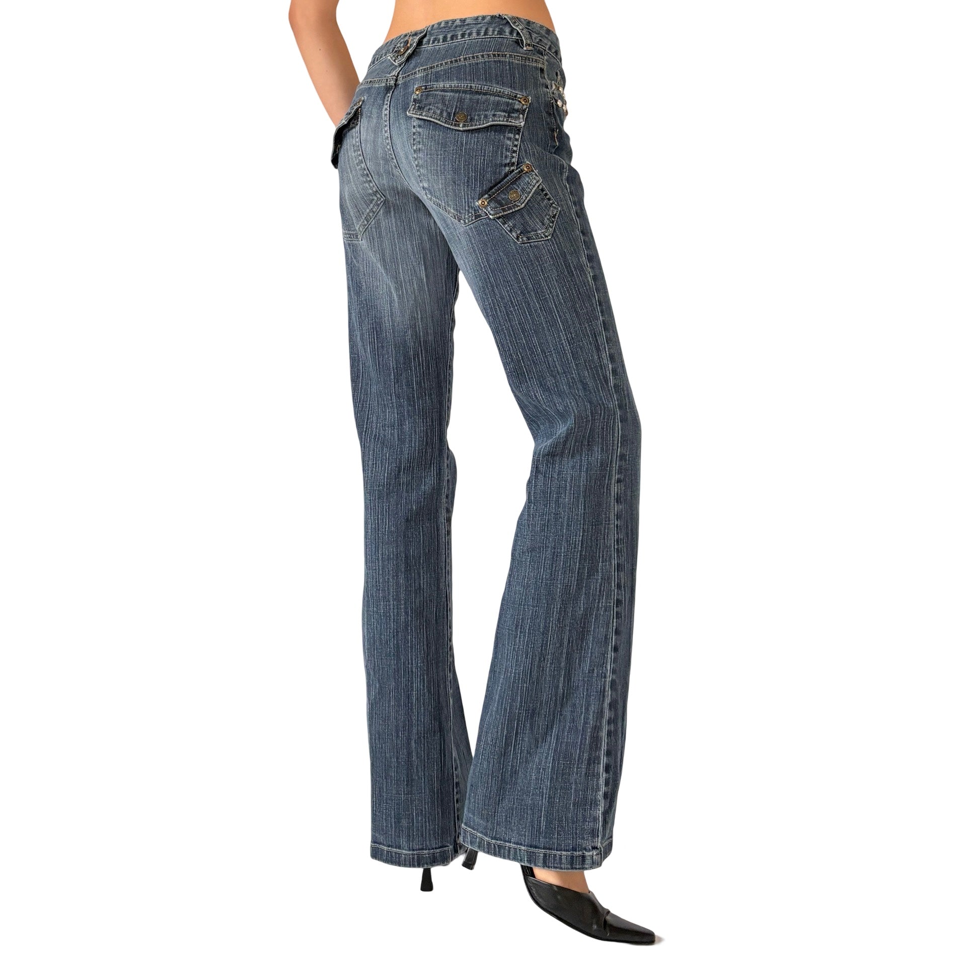 Y2K Bejeweled Jeans (S)