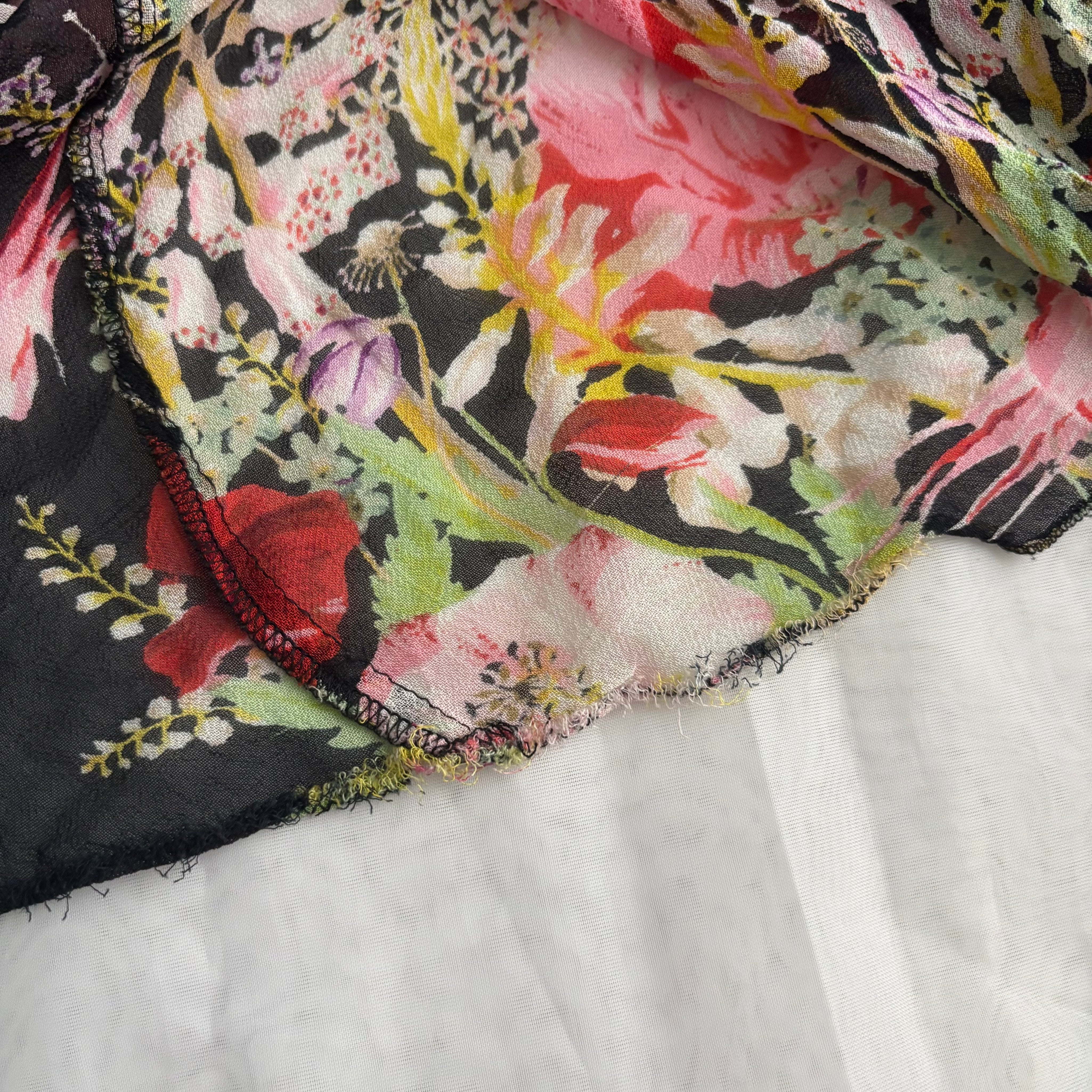 Vintage Rene Derhy Floral Dress (S/M)