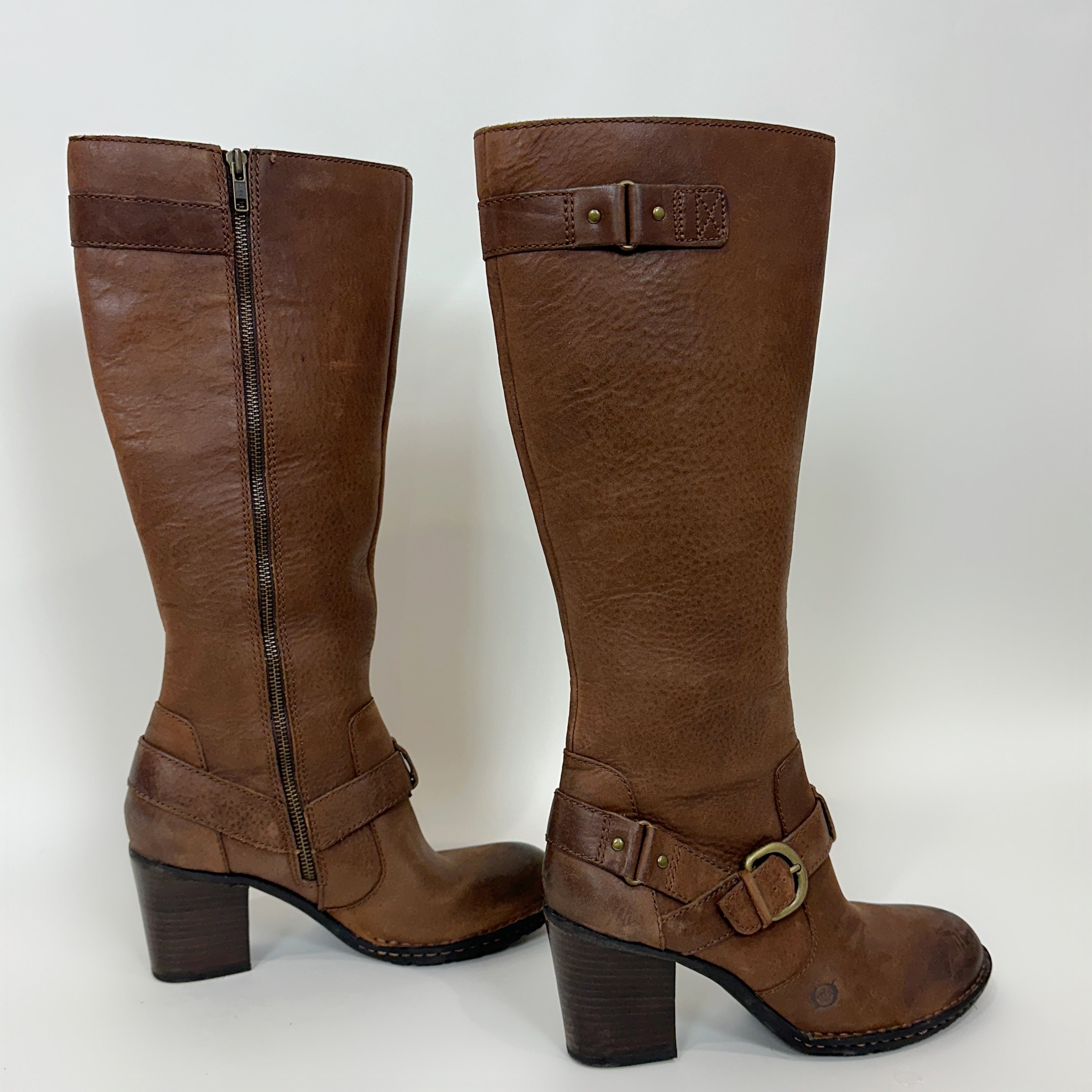 2000s Brown Riding Boots (8.5)