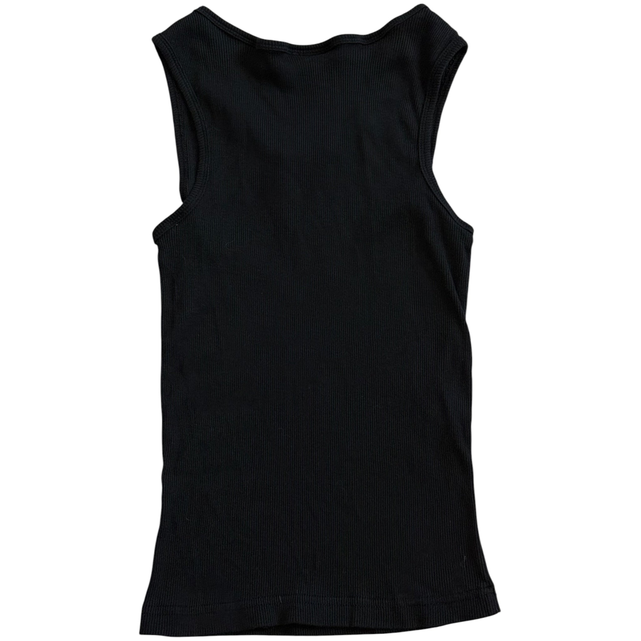 David and Goliath slogan ribbed tank (S/M)