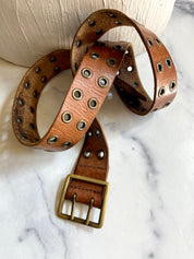 Brown waist belt