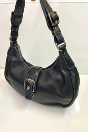 Vintage Coach Hampton leather hobo shoulder bag.