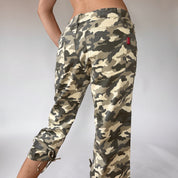 Y2K Camo Capris (M)