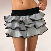 Glavil Denim Ruffle Skort (XS)