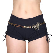 Y2K Metal Butterfly Hip Belt (S/M)