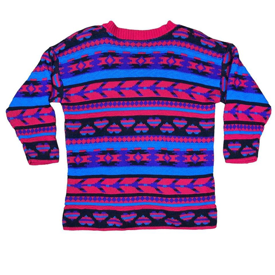 90s best sale colorful sweater