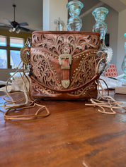 Reworked American bling purse