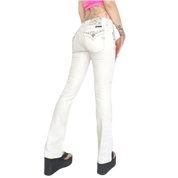 Miss Me White Bootcut Jeans (S)