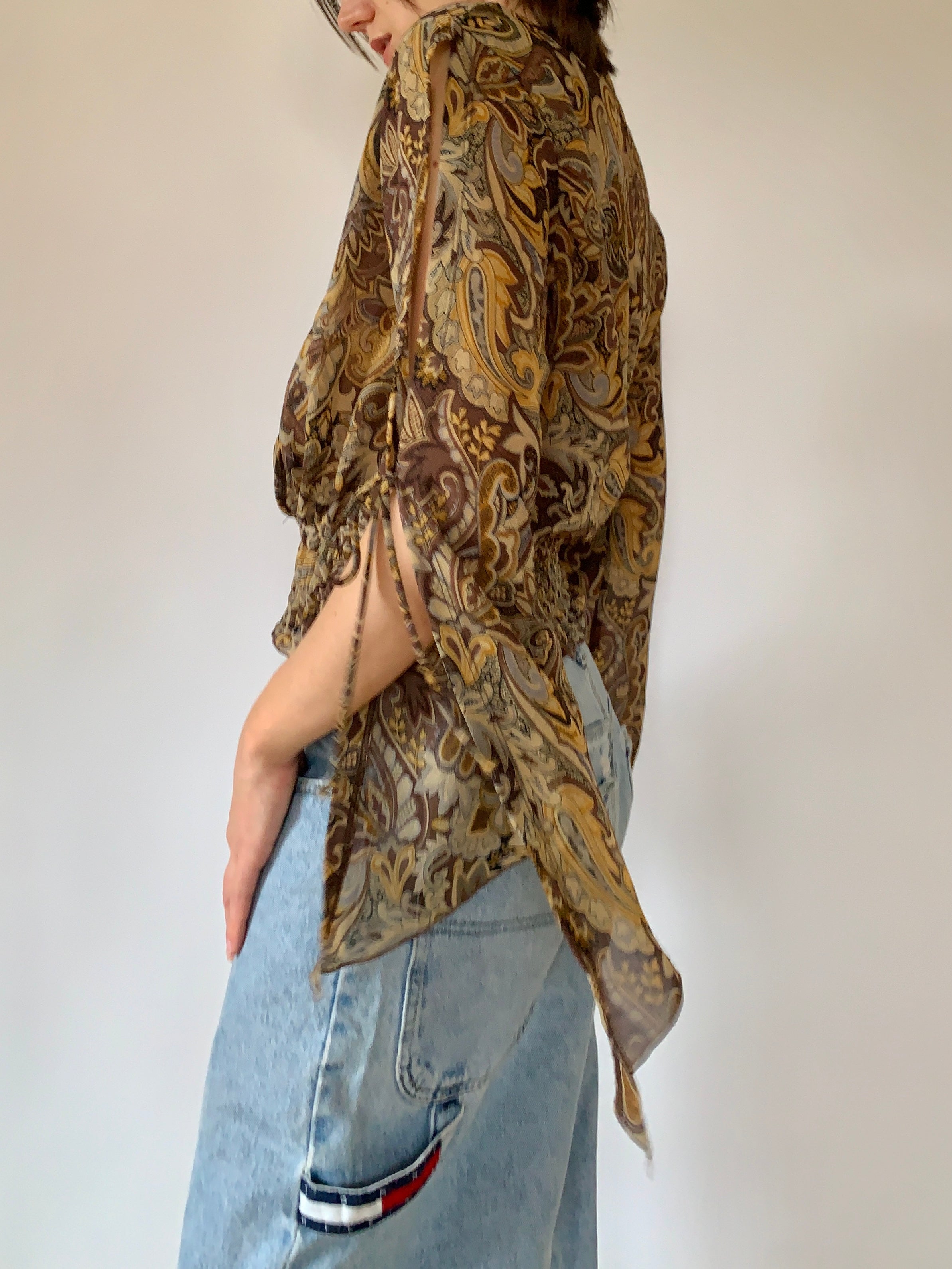 Vintage Boho Fairy Blouse - Large