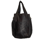 Vintage Pony Hair Brown Leather Bag