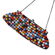Y2K Button-Embellished Mini Bag