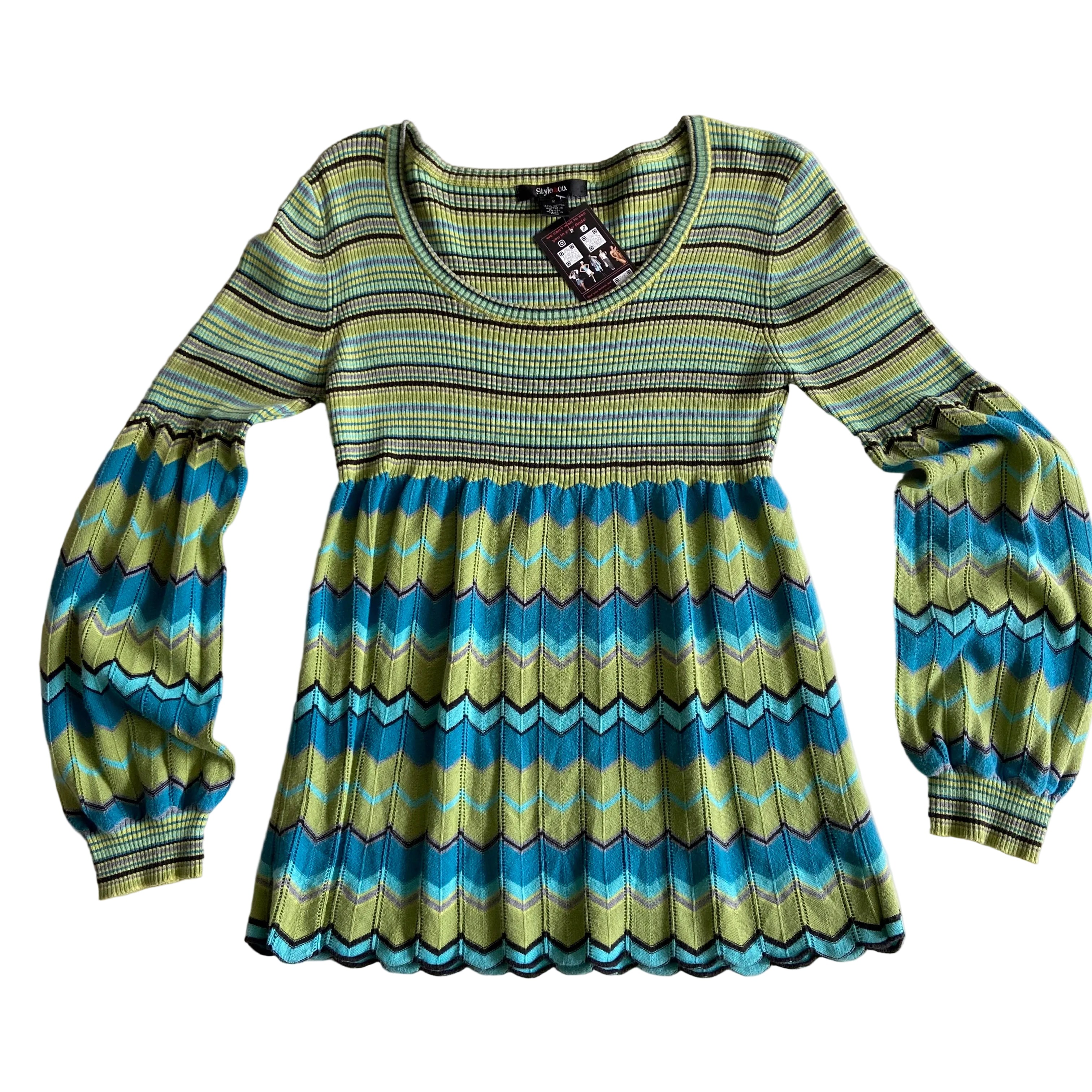 Babydoll Cotton Sweater (M)