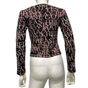 Vintage Custo Barcelona Motif Long sleeve Top (S)