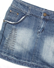 Morgan de Toi Denim Mini Skirt (S)