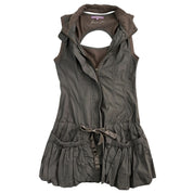 Balloon Drop Waist Mini Dress (S)