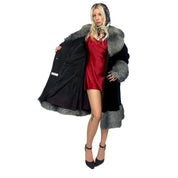 Vintage Faux Fur Coat (M/L)