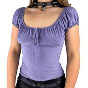 90s Lilac Babydoll Top (S)