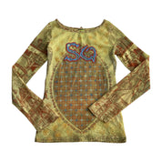 Save the Queen Mesh Top (M)