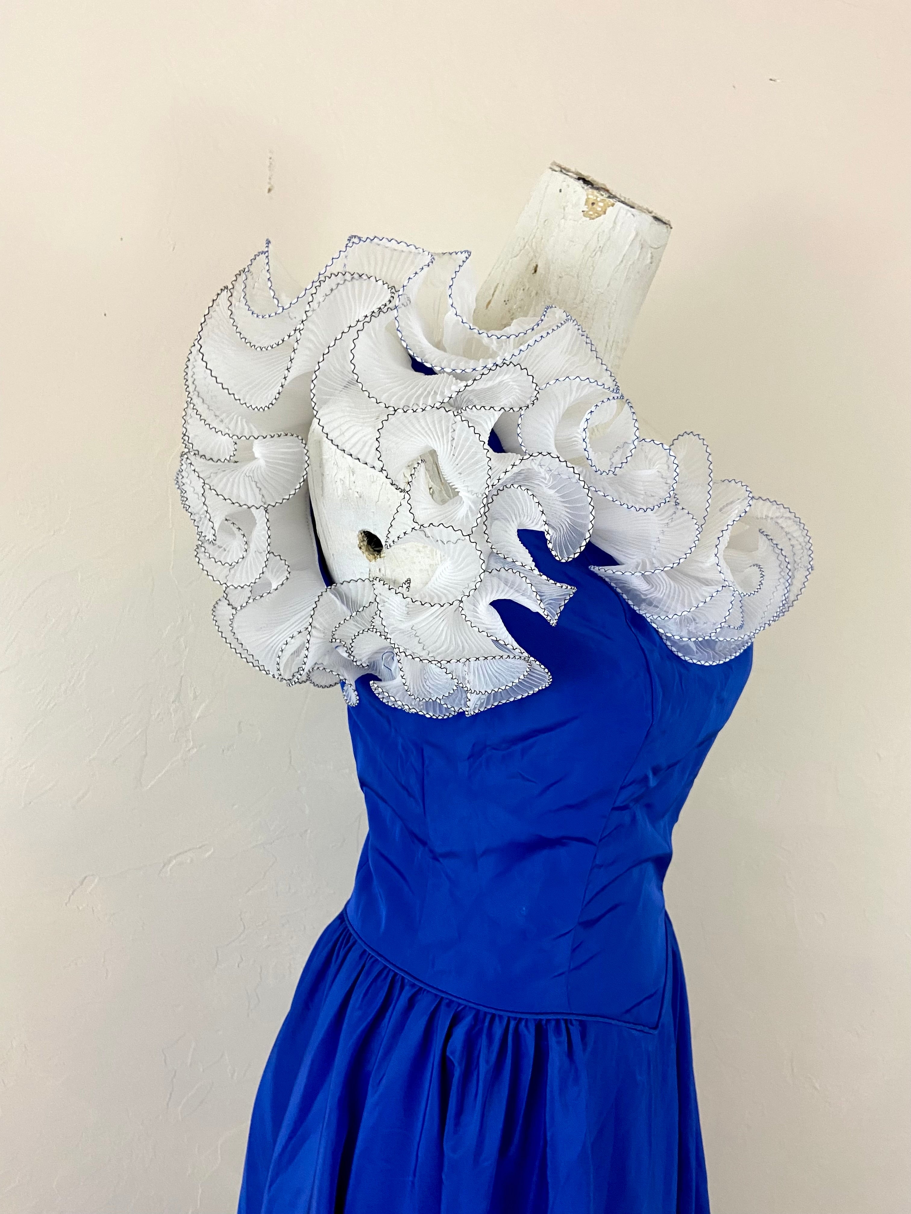 Blue dress