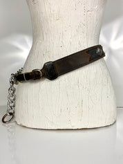 Vintage leather belt