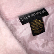 90s Pale Pink Angora Cardigan (One Size)