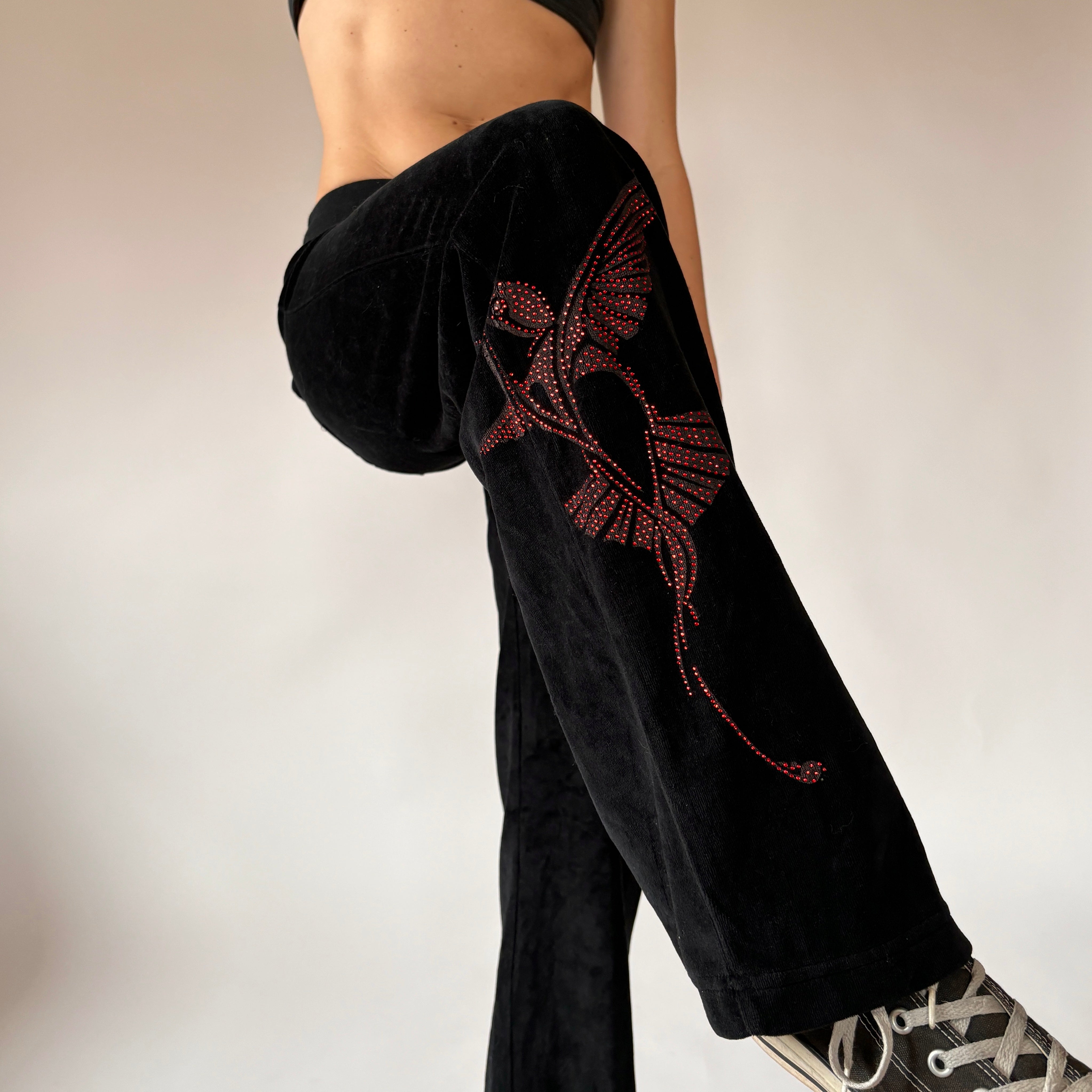 YXNGBRATZ Velour Pants Sサイズ YB Velour Pants (Black) | YXNGBRATZ OFFICIAL ON