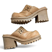 Route 66 y2k tan chunky platforms (7)