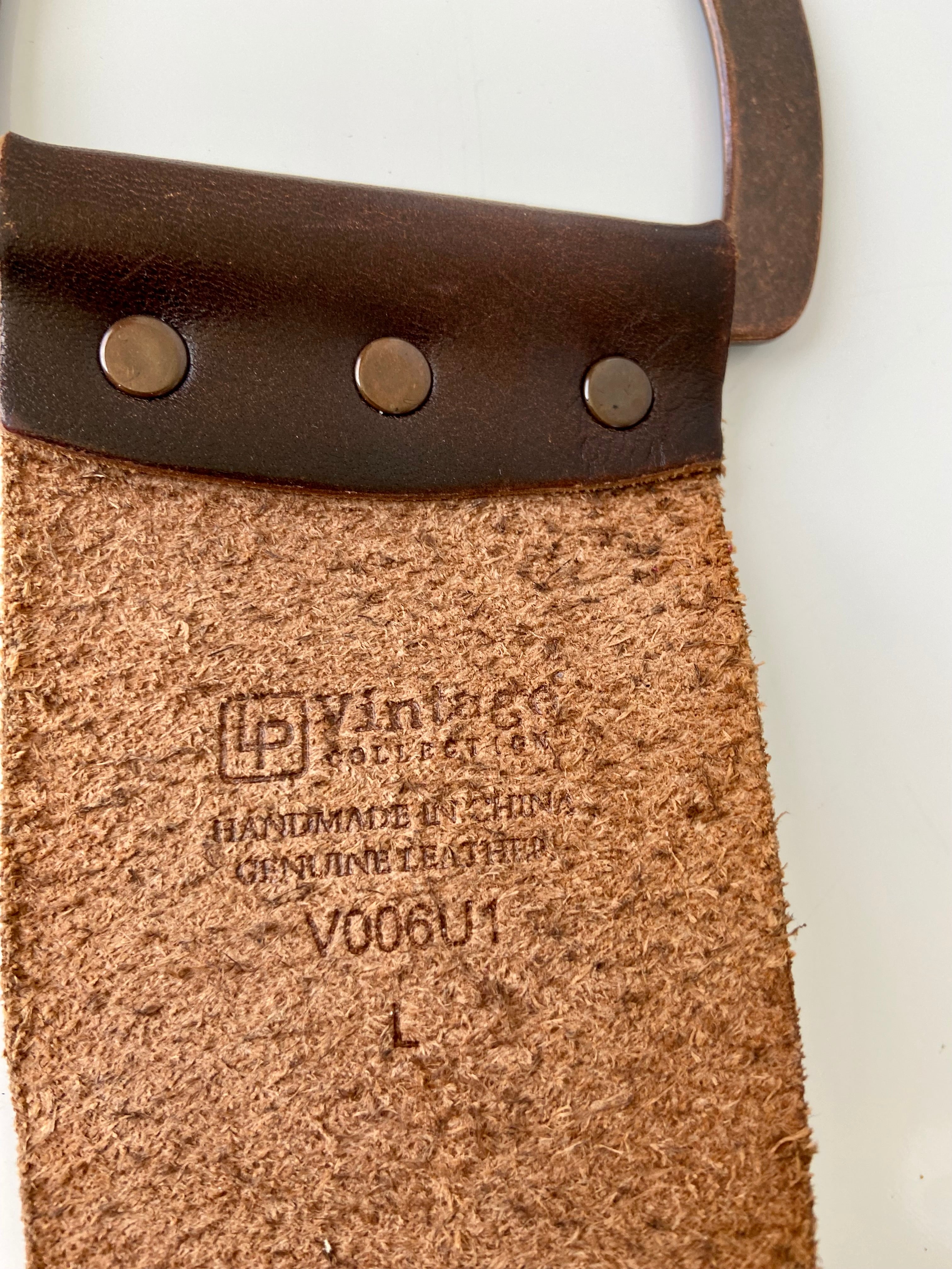 LP vintage collect belt