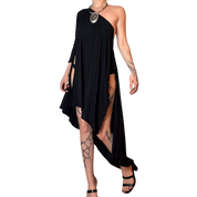 Asymmetrical Archive Style Dress (S)