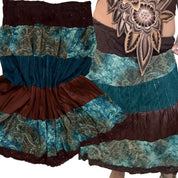 Y2K boho fairy maxi skirt (L)