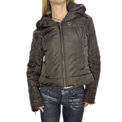 Vintage Cropped Utility Puffer Coat (M/L)