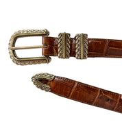 90s Leather Belt (S/M)