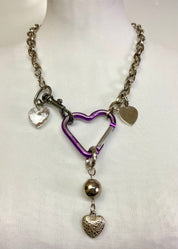 Lock it heart choker