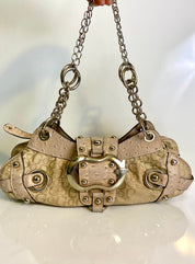 Vintage Guess purse with reworked metal handles