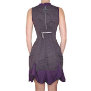 Y2K Cyber Punk Zip Up Dress (S)