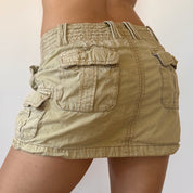 2000s Cargo Mini Skirt (S)