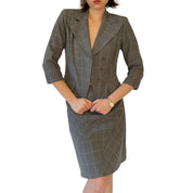 90s Two-Piece Skirt Suit (S)