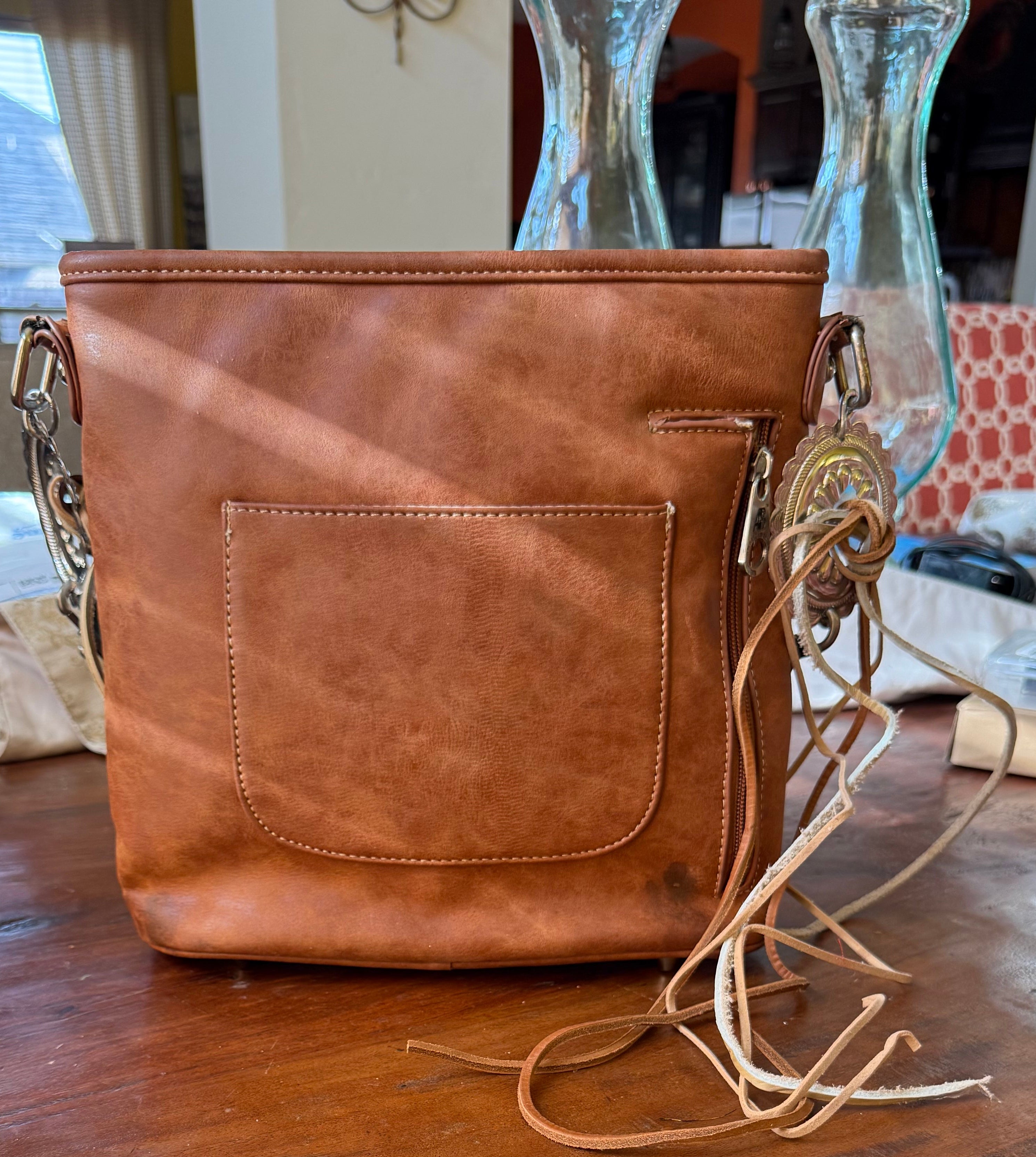 Reworked American bling purse