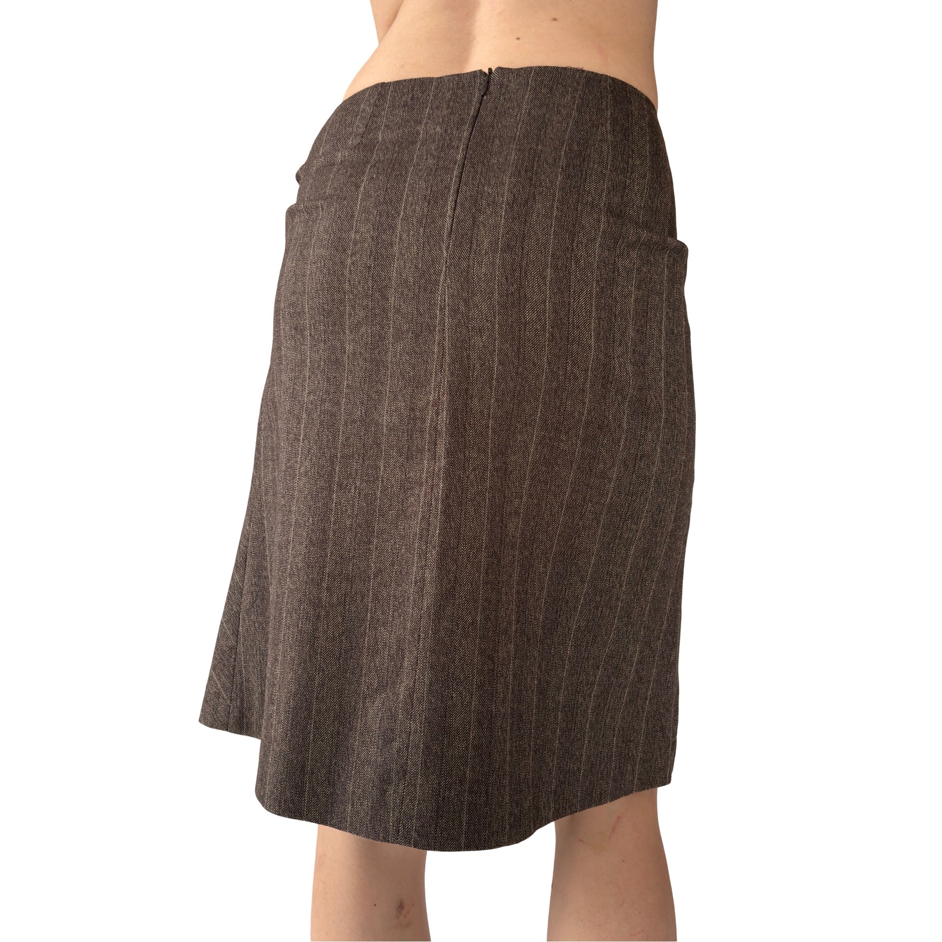 2000s Corpcore Midi Skirt (XS)