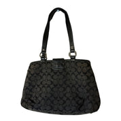 COACH soho east west signature shoulder bag