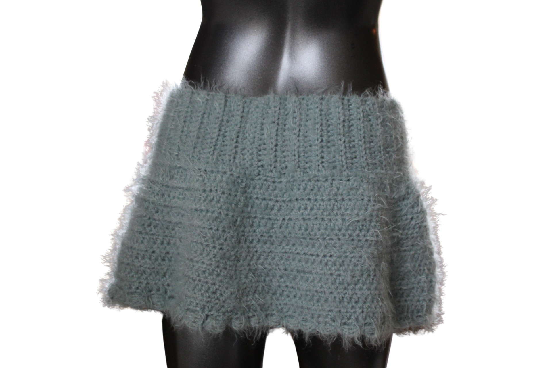 Studded Crochet Skirt (M)