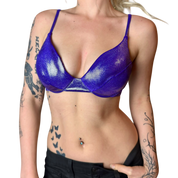 Vintage Metallic Rave Bra (S)