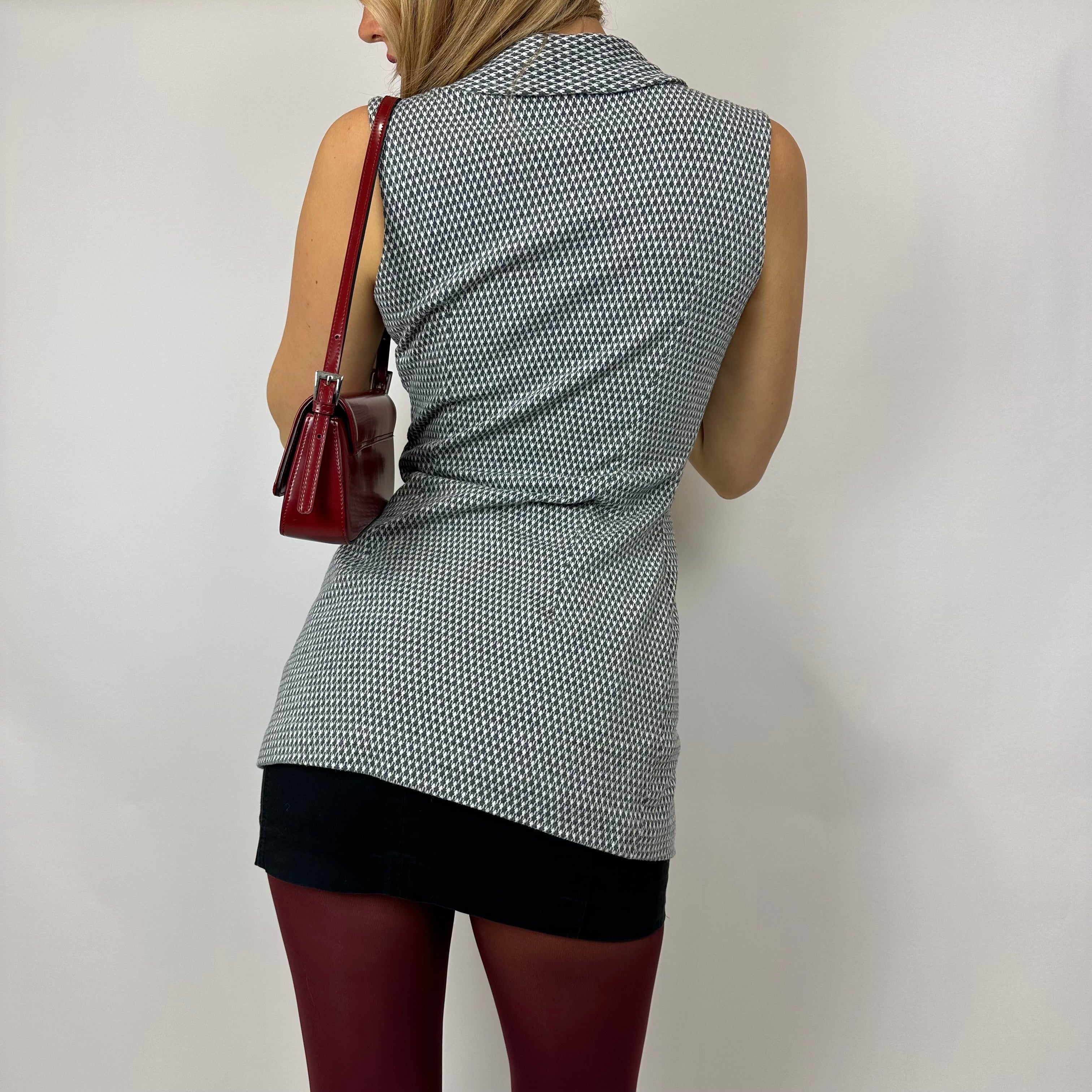 Vintage 70’s Grey Long Vest (S)