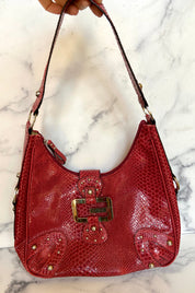 Guess satchel (red)