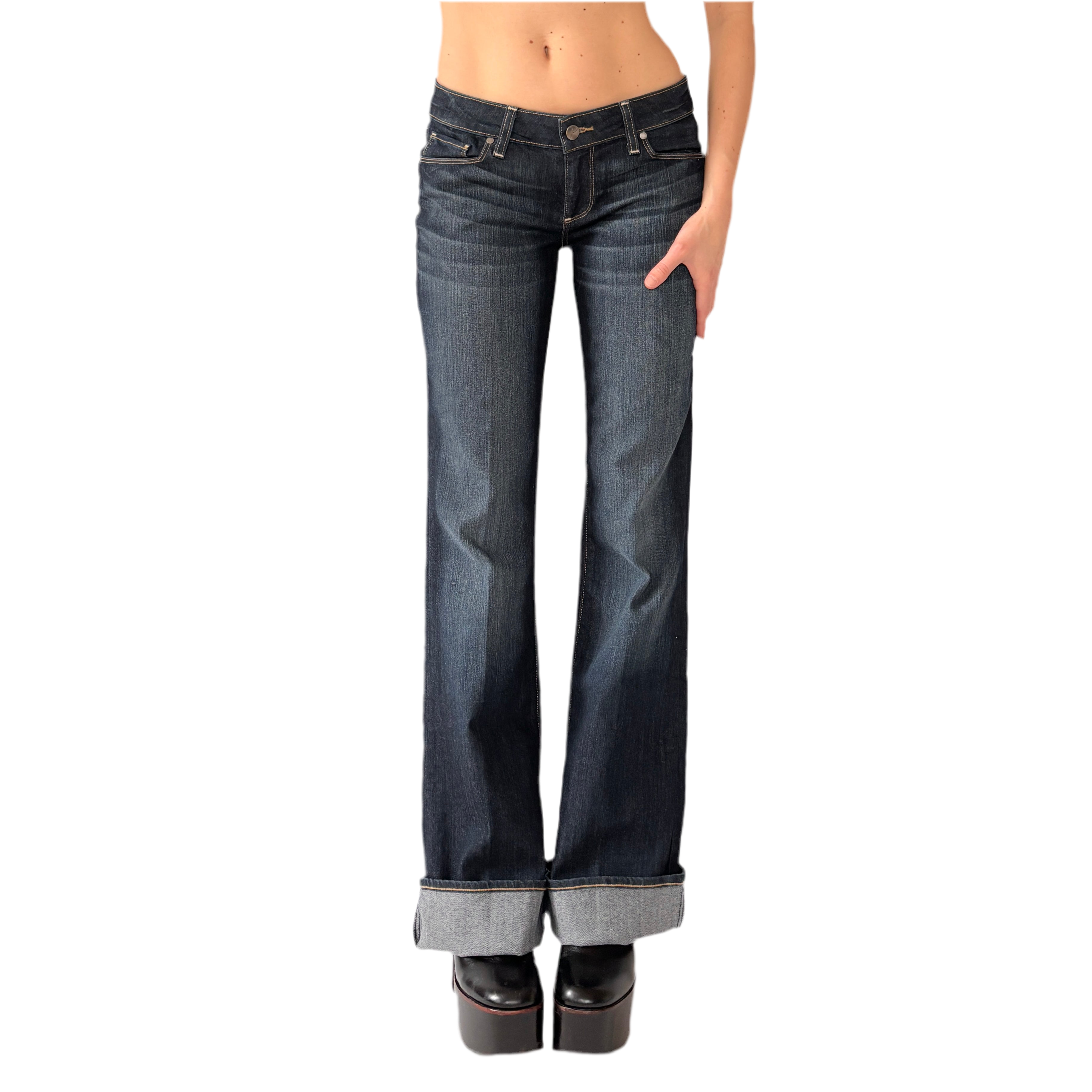 2000s Low Rise Jeans (S)