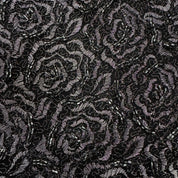 90s Beaded Lace Strapless Gown (S)