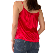 90s Cherry Silk Cami (M)