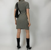 90s Grey Sweater Dress (M/L)