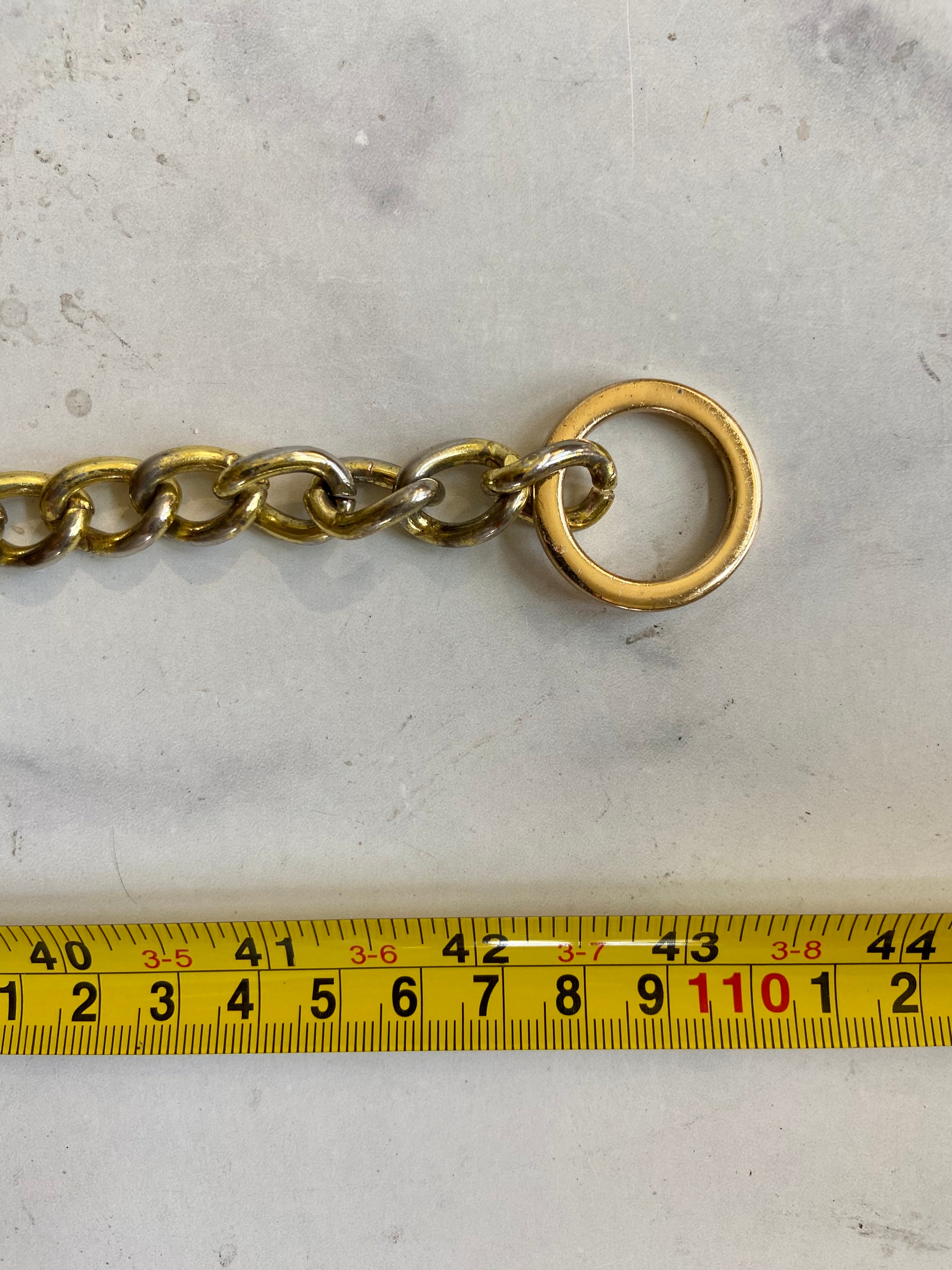 Two colors tone waist belt